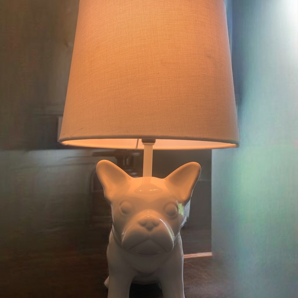 French bulldog lamp